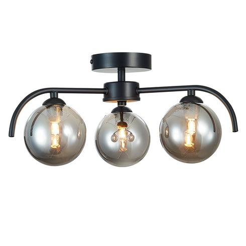 Flush luminaire in Black LL00164